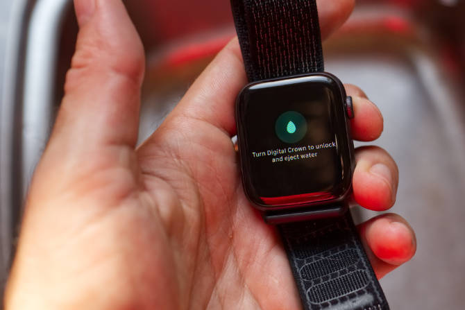apple watch tinut in mana