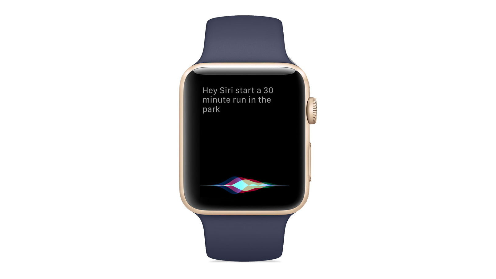 apple watch pe fundal alb