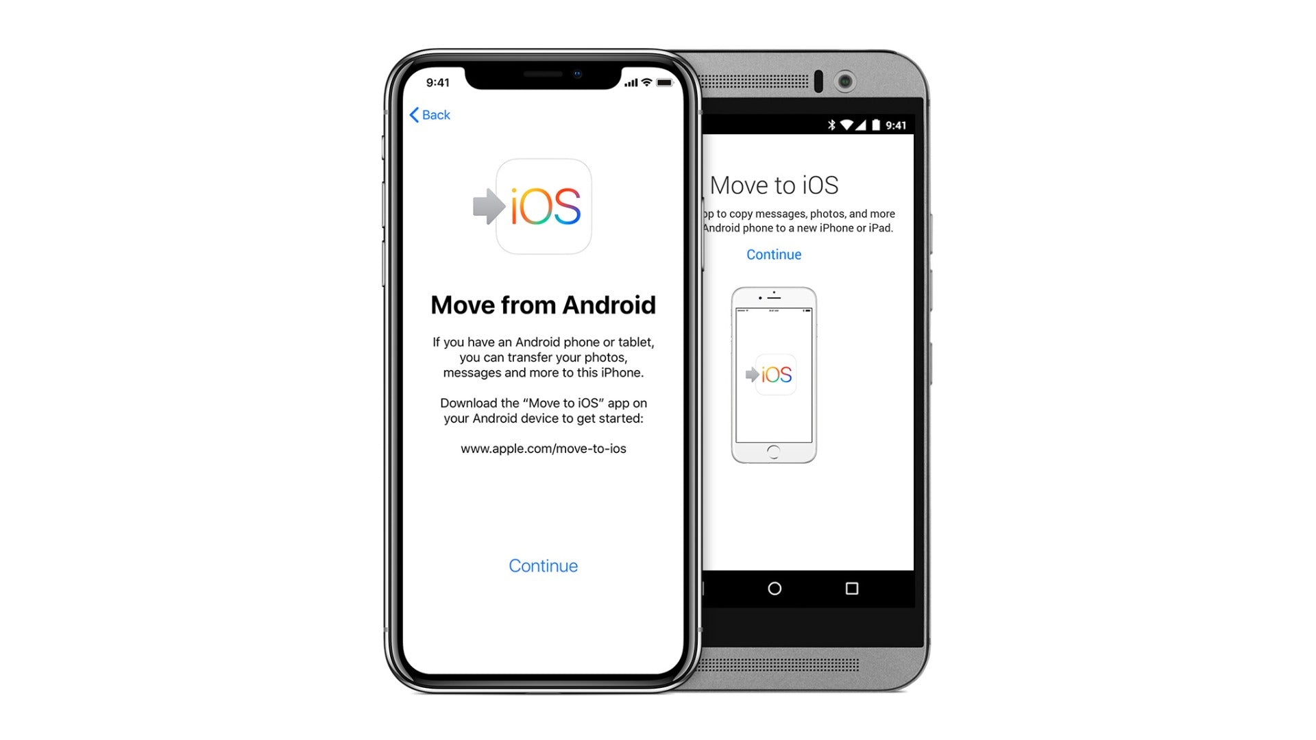 iphone pe fundal alb