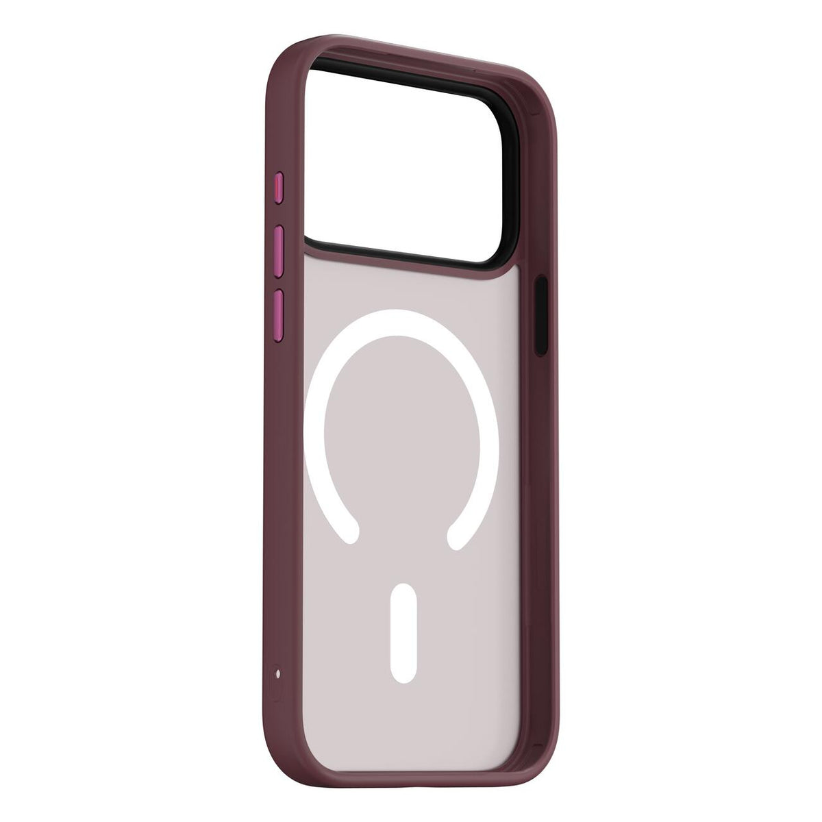 Husa de protectie NOA Mist Shield cu MagSafe pentru iPhone 18 Pro Max, Visiniu