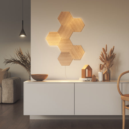 Set 7x panou LED Nanoleaf dimabil HEXAGONS LED/2W/230V - iSTYLE RO