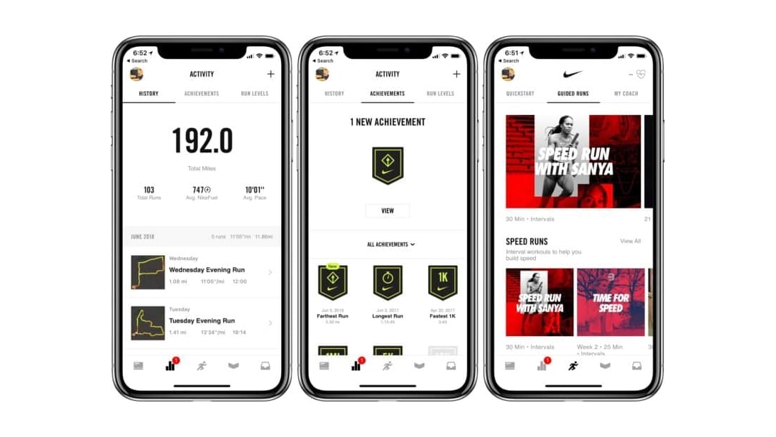 nike running app