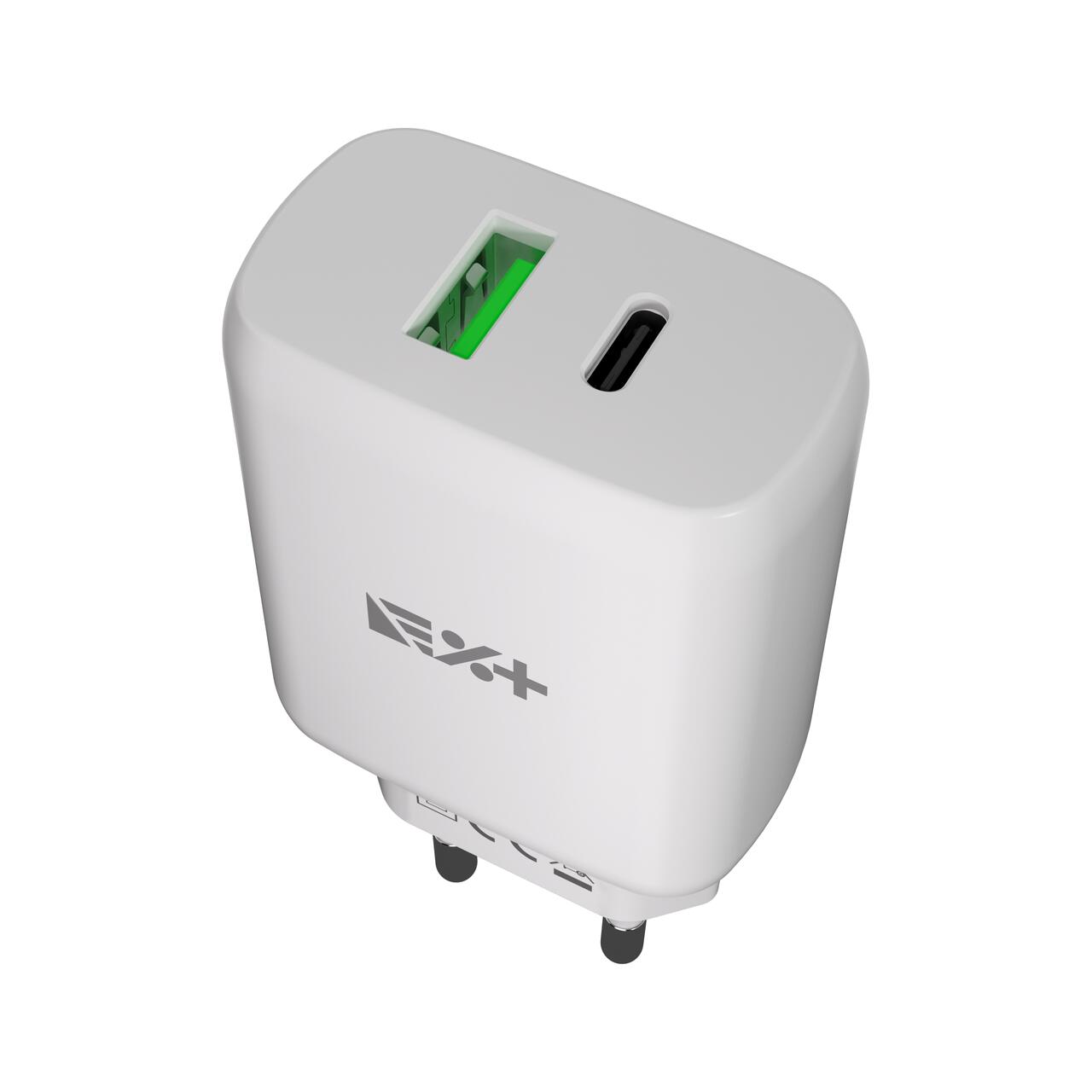 Adaptor priza NEXT ONE 30W GaN, USB-A & USB-C - iSTYLE RO