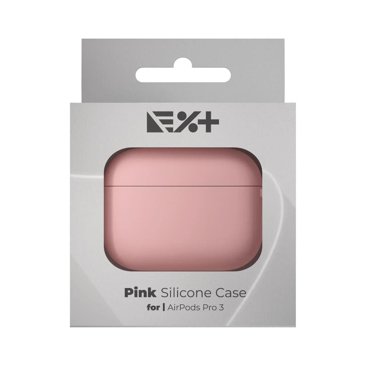 Husa din silicon NOA pentru AirPods Pro 3 (2025), Roz