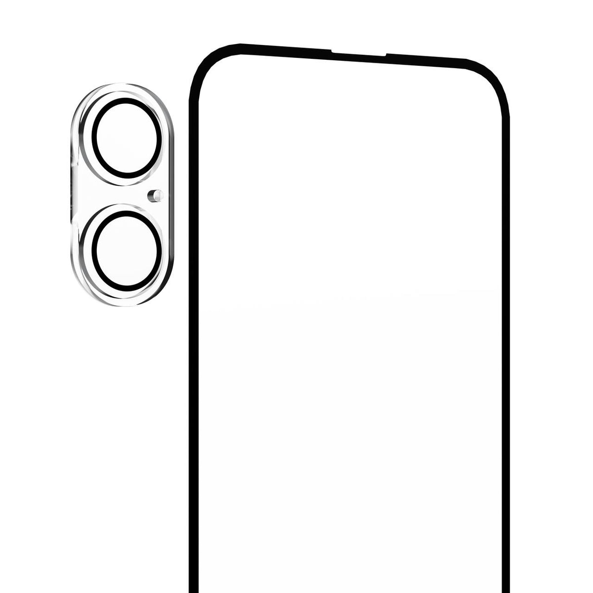 Pachet: Folie de protectie pentru ecran si folie de camera foto NOA pentru iPhone 17