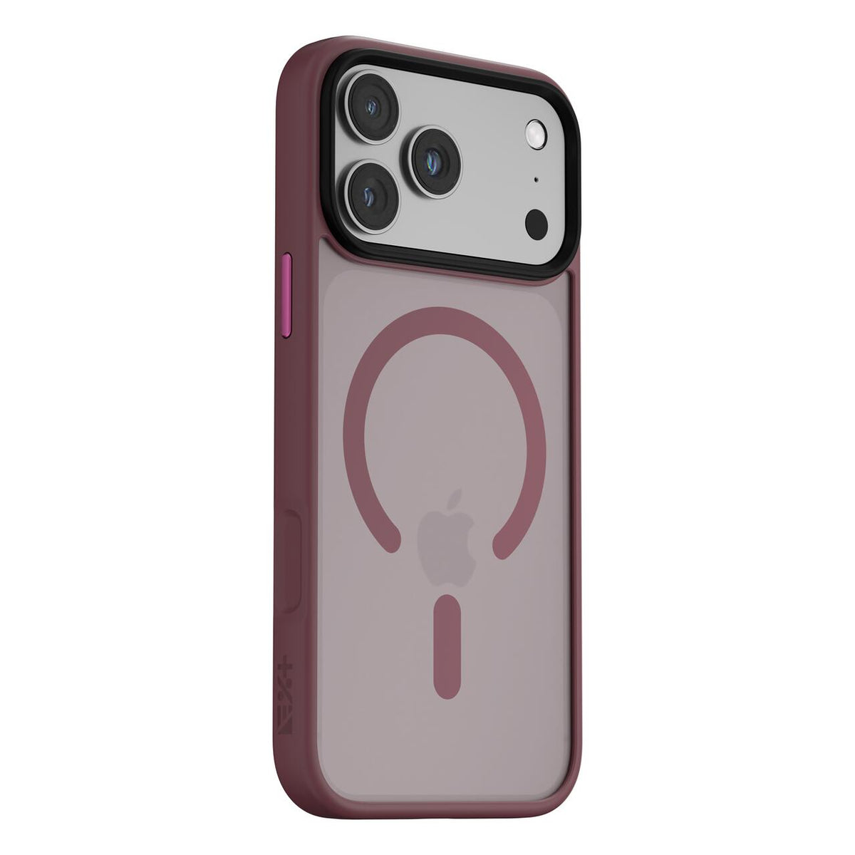 Husa de protectie NOA Mist Shield cu MagSafe pentru iPhone 18 Pro Max, Visiniu
