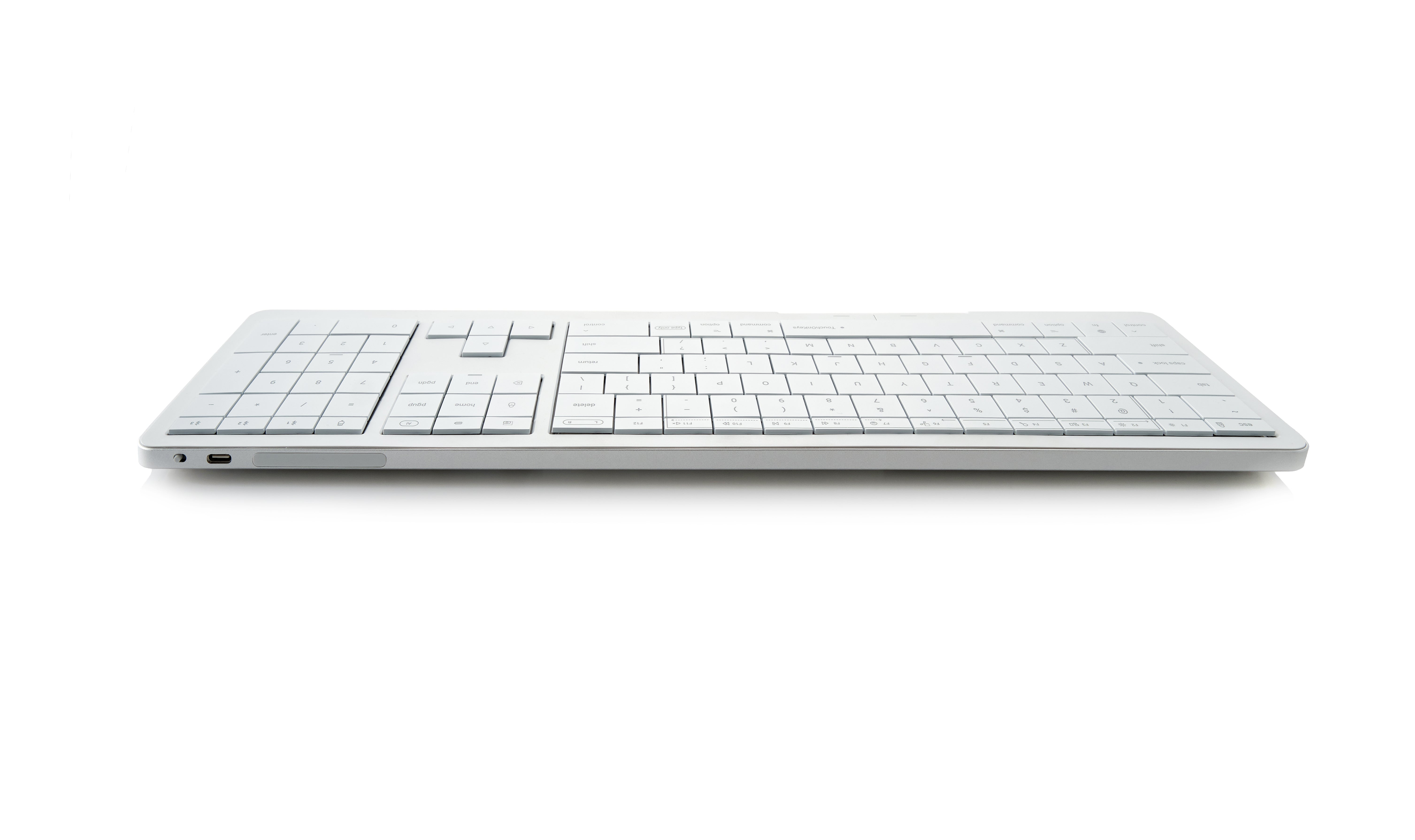 Tastatura CLEVETURA CLVX 1, Touchpad integrat, RGB, Alb | iSTYLE