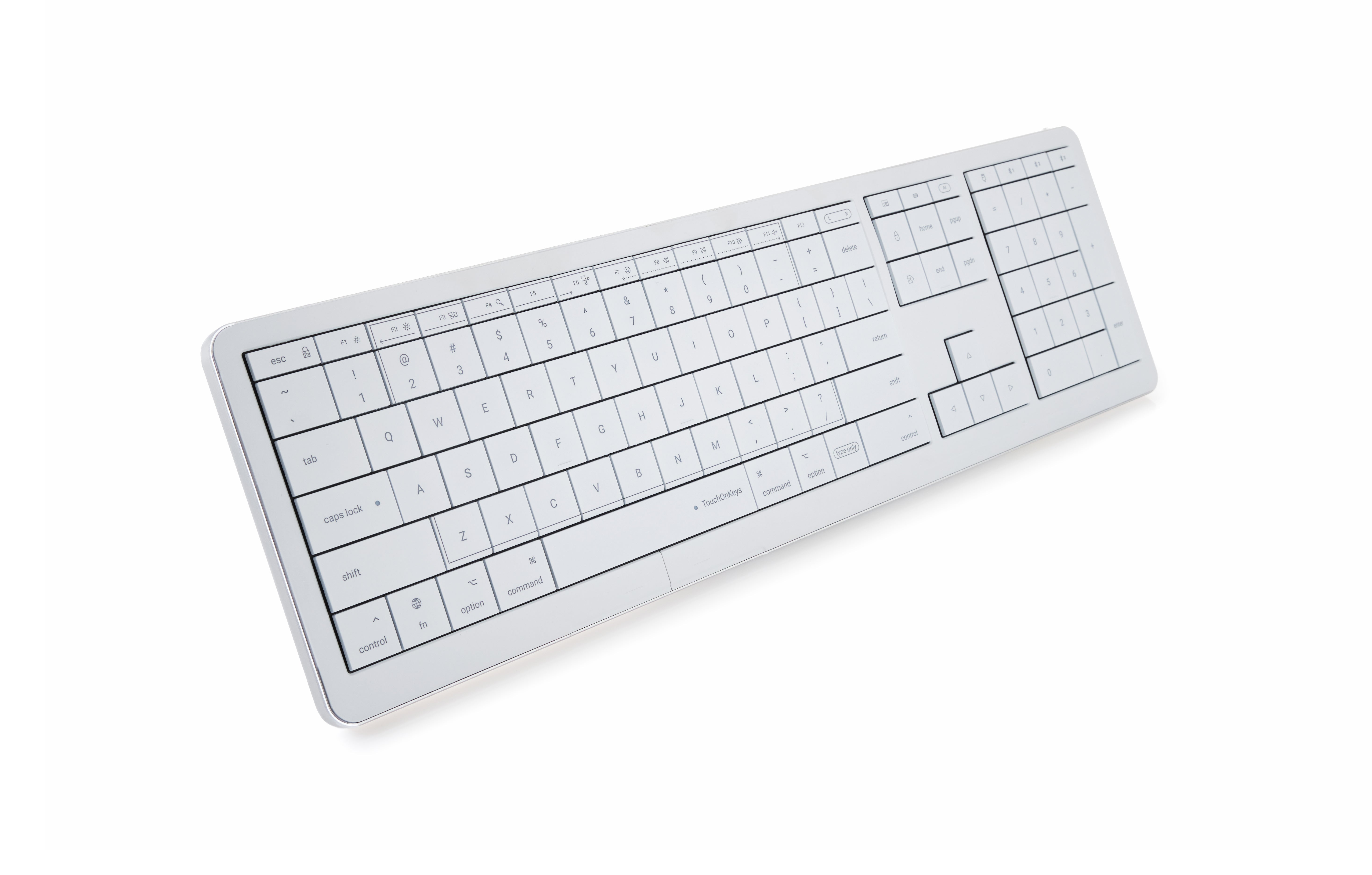 Tastatura CLEVETURA CLVX 1, Touchpad integrat, RGB, Alb | iSTYLE