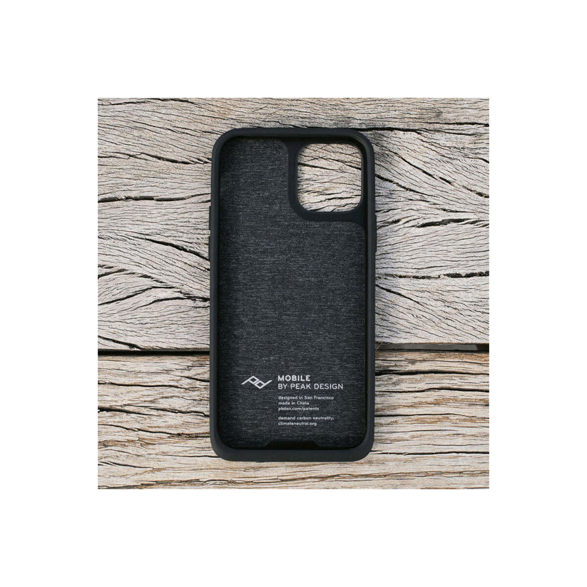 Husa de protectie Peak Design Mobile Everyday Case pentru iPhone 14 Plus, Charcoal - iSTYLE RO