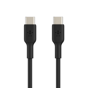 Cablu de date Belkin USB-C la USB-C, 1m, Negru - iSTYLE RO