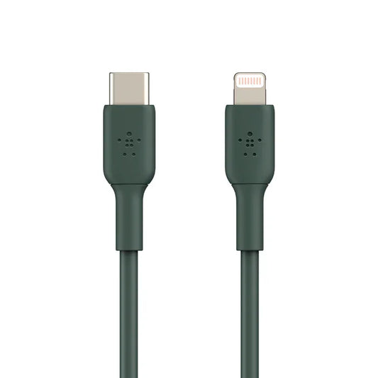Cablu de date Belkin USB-C la Lightning, 1m, Verde - iSTYLE RO