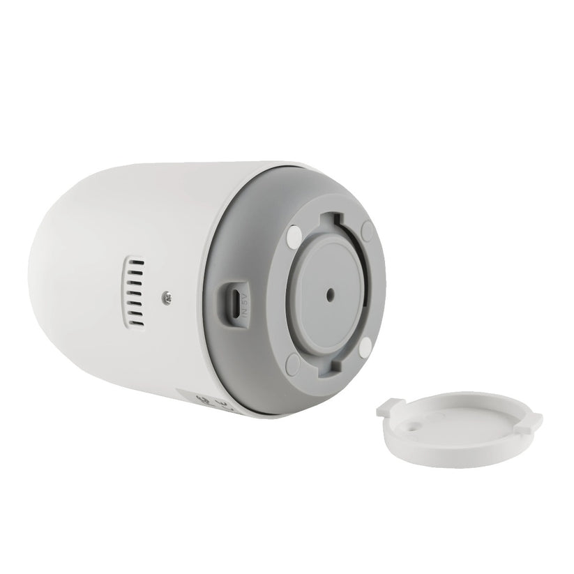 Camera de supraveghere Tellur Smart Wi-Fi Interior, 3MP, UltraHD, PTZ, Autotraking, Night Vision, Detectarea miscarilor, Two-Way Audio, Alarma sonora, Pan 360 grade, Control Vocal, Stocare Cloud, Alb - iSTYLE RO
