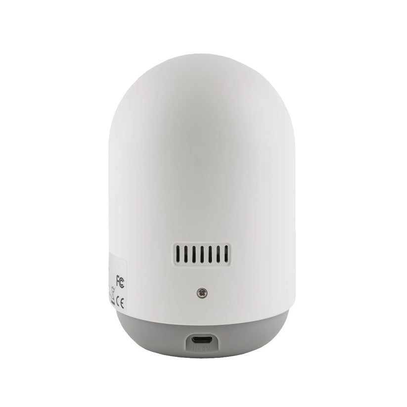 Camera de supraveghere Tellur Smart Wi-Fi Interior, 3MP, UltraHD, PTZ, Autotraking, Night Vision, Detectarea miscarilor, Two-Way Audio, Alarma sonora, Pan 360 grade, Control Vocal, Stocare Cloud, Alb - iSTYLE RO