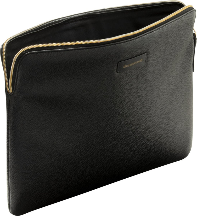 Husa dbramante1928 Paris pentru MacBook Pro 13"/MacBook Air 13", Piele, Negru - iSTYLE RO