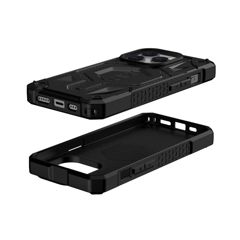 Resigilat: Husa de protectie UAG Monarch cu MagSafe pentru iPhone 14 Pro, Negru - iSTYLE RO