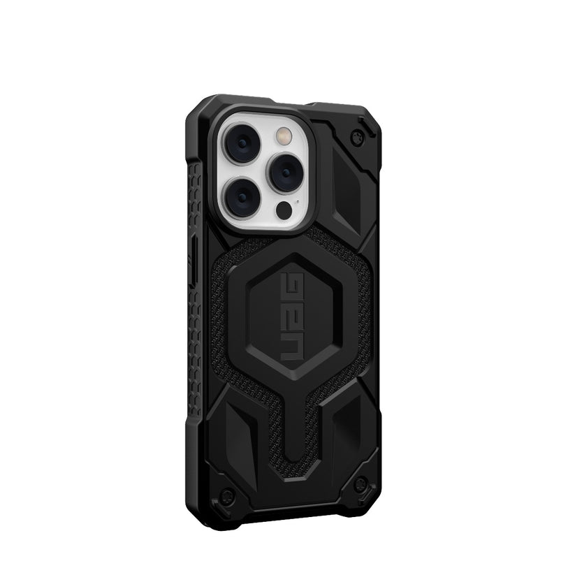 Resigilat: Husa de protectie UAG Monarch cu MagSafe pentru iPhone 14 Pro, Negru - iSTYLE RO