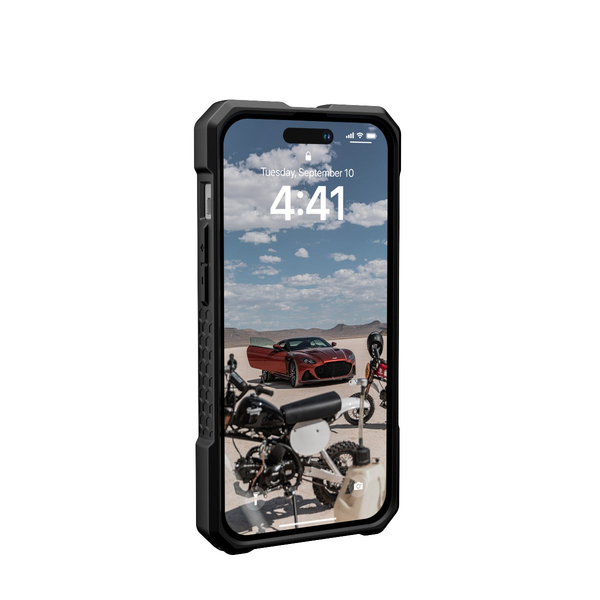 Resigilat: Husa de protectie UAG Monarch cu MagSafe pentru iPhone 14 Pro, Negru - iSTYLE RO