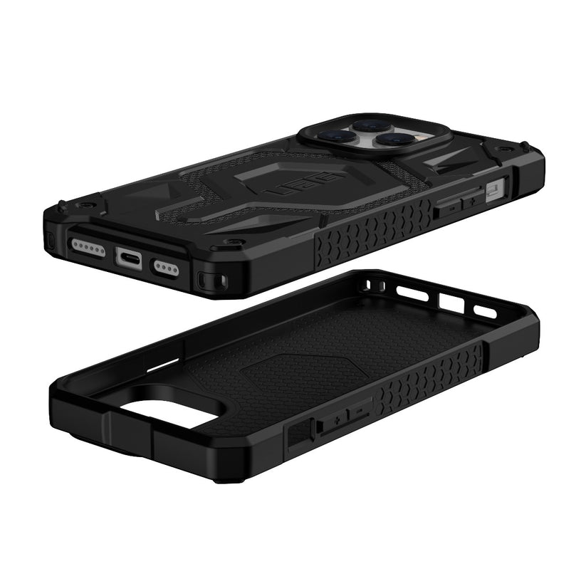 Resigilat: Husa de protectie UAG Monarch cu MagSafe pentru iPhone 14 Pro Max, Negru - iSTYLE RO