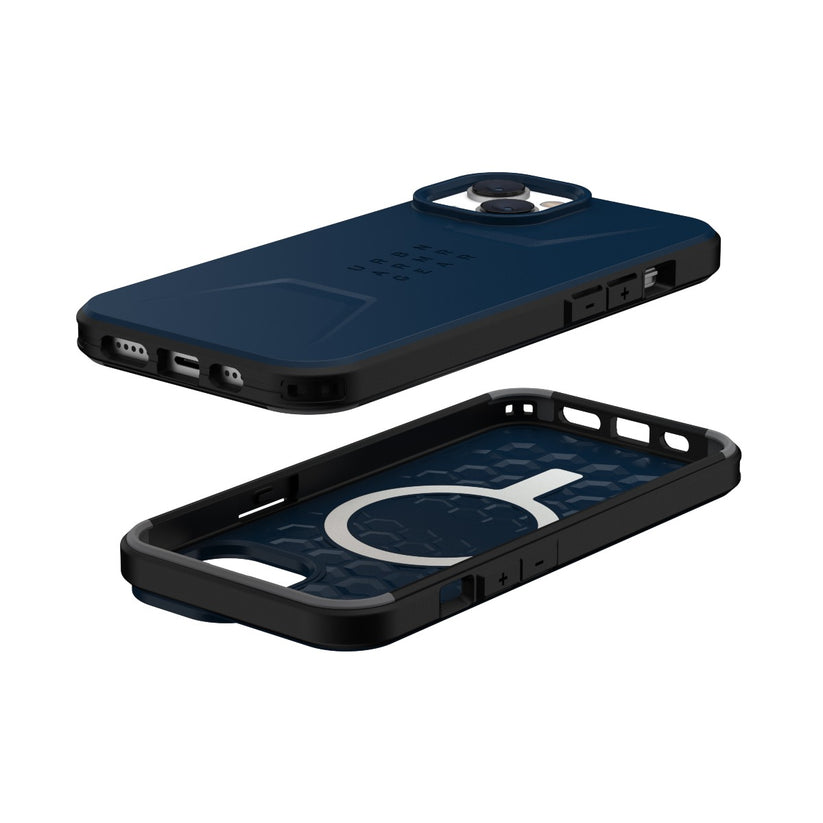 Husa de protectie UAG Civilian cu MagSafe pentru iPhone 14, Albastru - iSTYLE RO