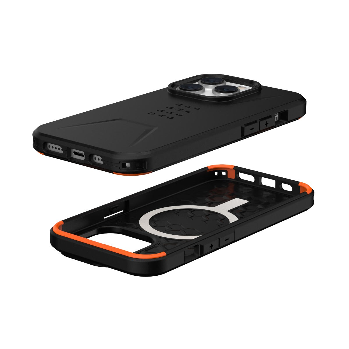 Husa de protectie UAG Civilian cu MagSafe pentru iPhone 14 Pro, Negru - iSTYLE RO