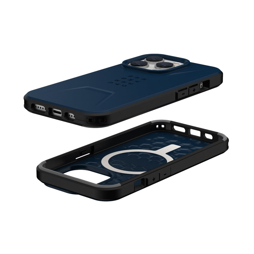 Husa de protectie UAG Civilian cu MagSafe pentru iPhone 14 Pro, Albastru - iSTYLE RO