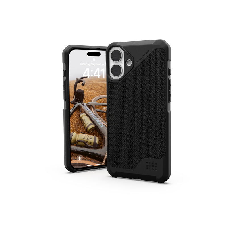 Husa de protectie UAG Metropolis pentru iPhone 16 Plus, Negru - iSTYLE RO