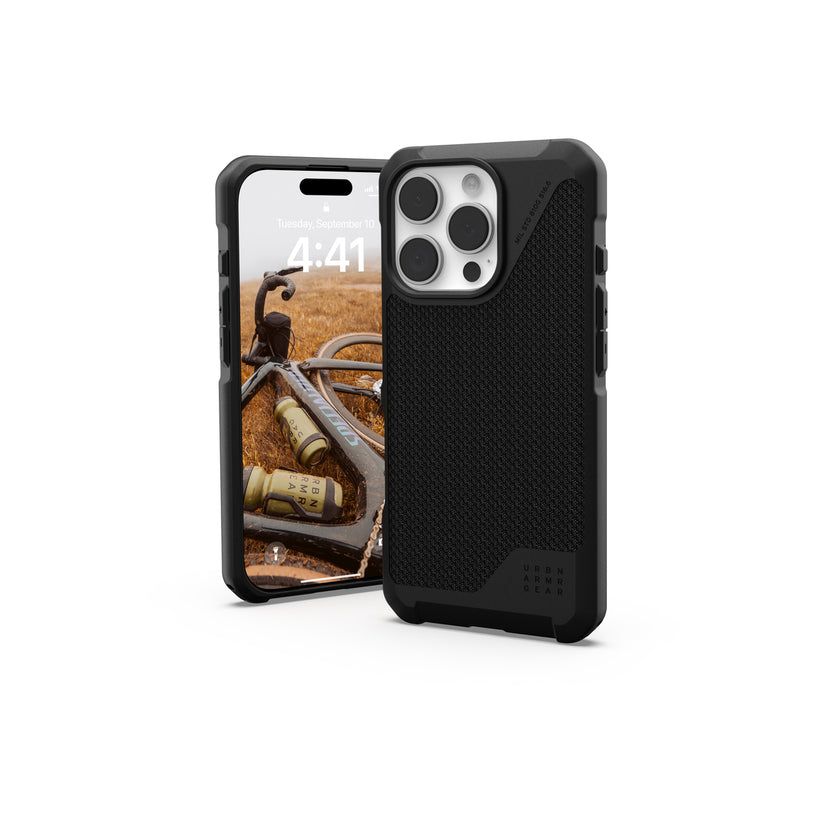 Husa de protectie UAG Metropolis pentru iPhone 16 Pro, Negru - iSTYLE RO