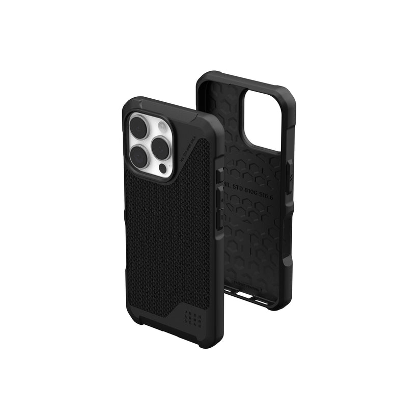 Husa de protectie UAG Metropolis pentru iPhone 16 Pro, Negru - iSTYLE RO