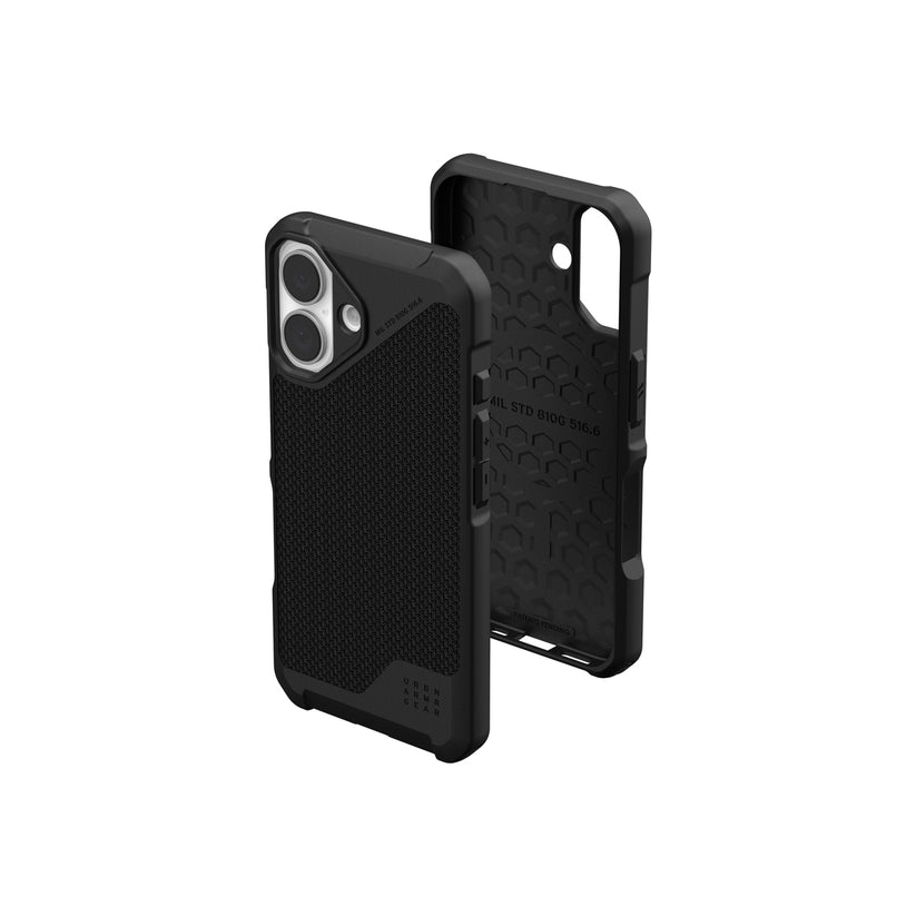 Husa de protectie UAG Metropolis pentru iPhone 16, Negru - iSTYLE RO