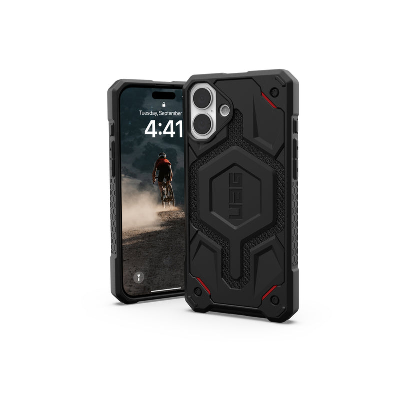 Husa de protectie UAG Monarch pentru iPhone 16 Plus, Negru - iSTYLE RO