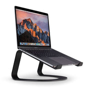 Suport Curve Twelve South pentru MacBook si laptopuri, Negru - iSTYLE RO