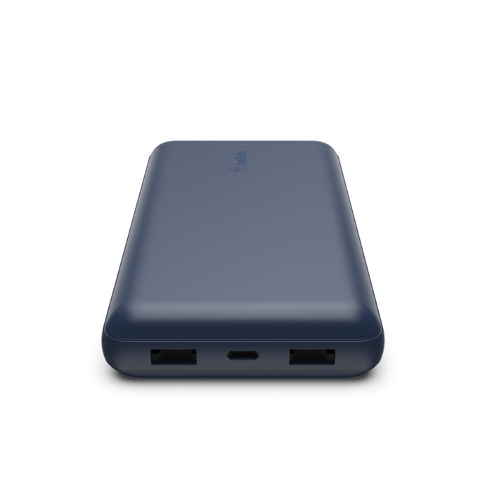 Baterie externa Belkin Boost Charge 20000 mAh - USB-A & C 15W, Albastru - iSTYLE RO