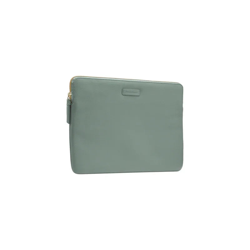 Husa dbramante1928 Paris pentru MacBook Pro 16", Piele, Verde - iSTYLE RO