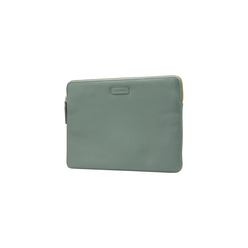 Husa dbramante1928 Paris pentru MacBook Pro 16", Piele, Verde - iSTYLE RO