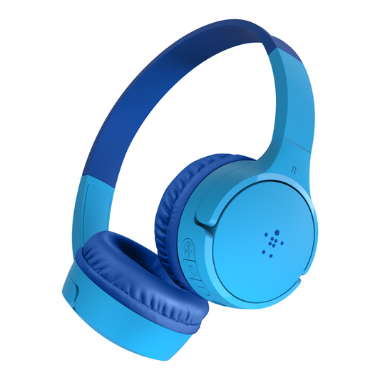 Casti On-Ear pentru copii Belkin Soundform Mini, Albastru - iSTYLE RO