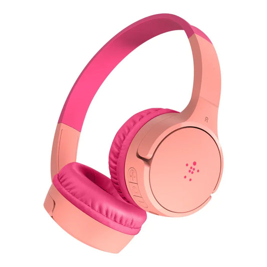 Casti On-Ear pentru copii Belkin Soundform Mini, Roz - iSTYLE RO