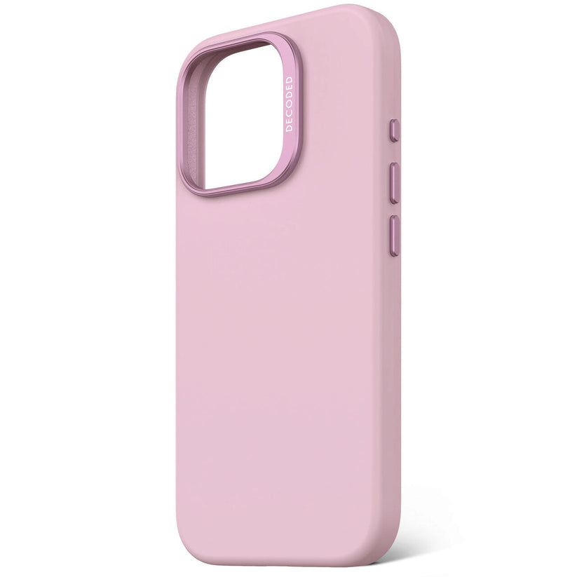 Husa de protectie DECODED din silicon pentru iPhone 16 Pro, Roz - iSTYLE RO