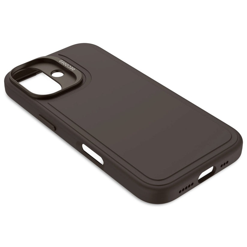 Husa de protectie DECODED din silicon pentru iPhone 16 Plus, Maro - iSTYLE RO