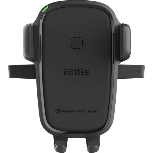 Suport auto magnetic iOttie Easy One Touch 2 Qi Wireless Dash Windshiel, Negru - iSTYLE RO