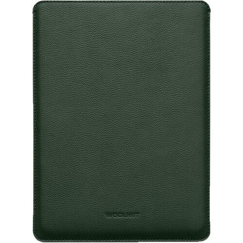 Husa de protectie Woolnut pentru MacBook Pro 13" / MacBook Air, Piele, Verde - iSTYLE RO