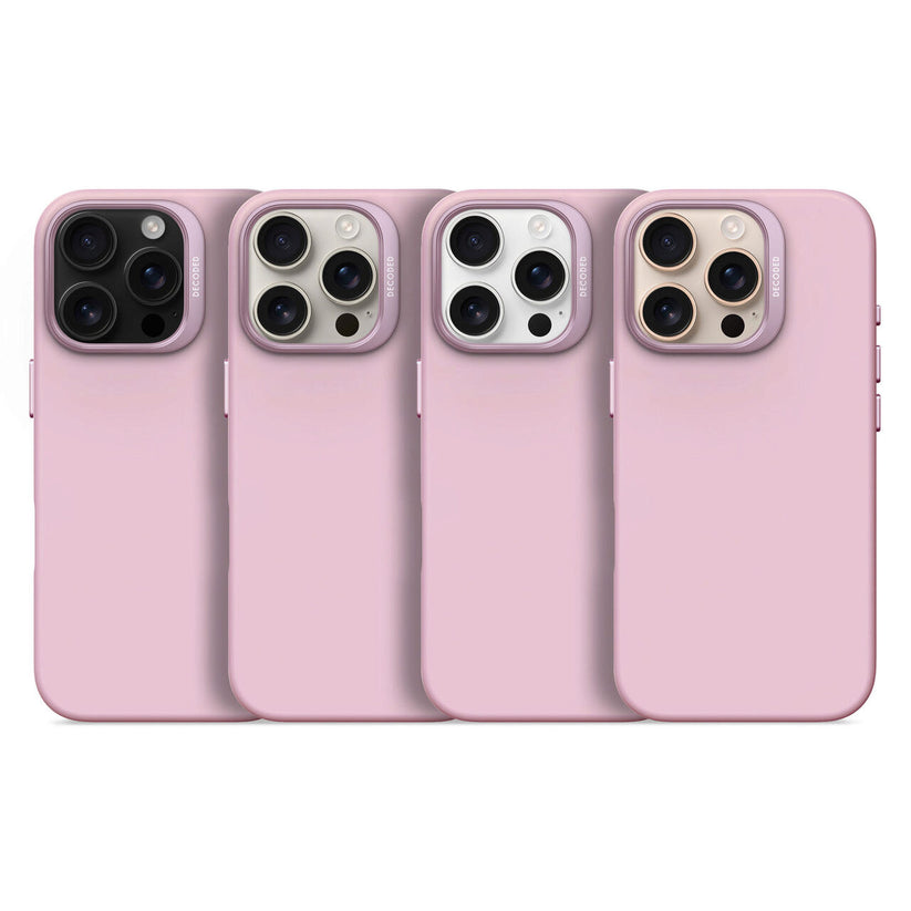 Husa de protectie DECODED din silicon pentru iPhone 16 Pro, Roz - iSTYLE RO