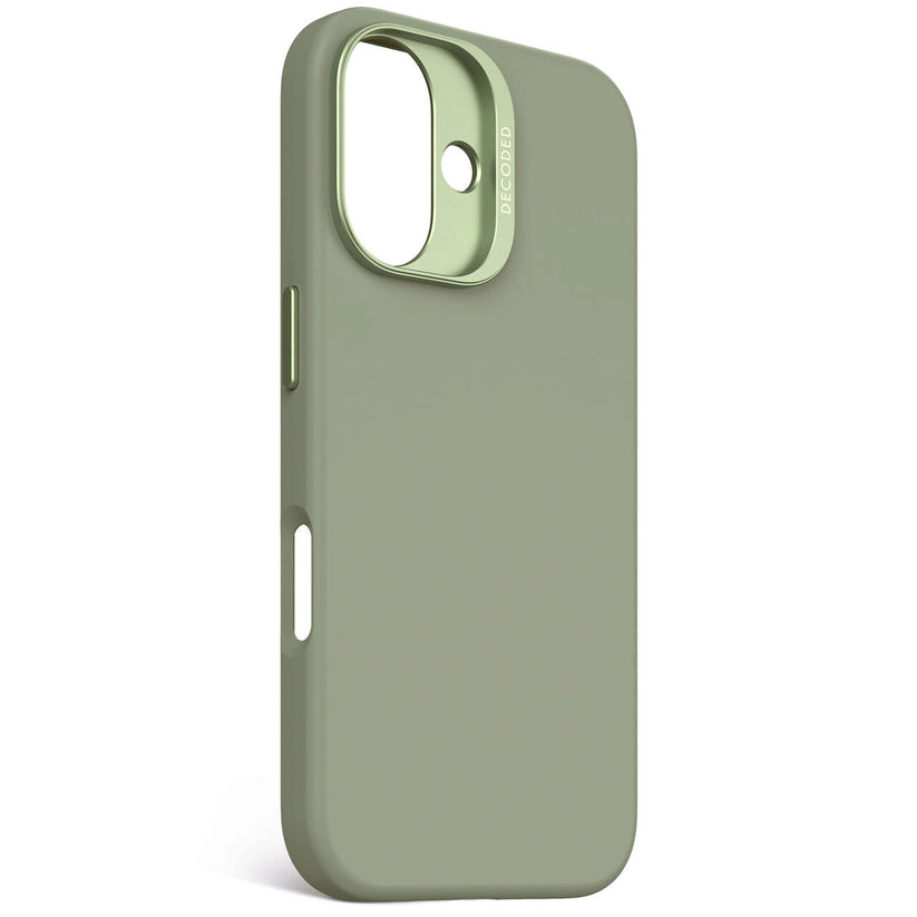 Husa de protectie DECODED din silicon pentru iPhone 16 Plus, Verde - iSTYLE RO