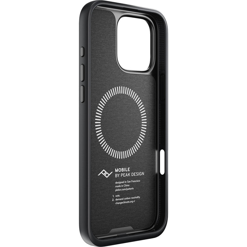 Husa de protectie Peak Design Everyday Loop pentru iPhone 16 Pro Max, Gri Antracit - iSTYLE RO