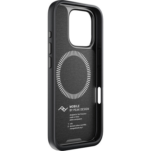 Husa de protectie Peak Design Everyday Case pentru iPhone 16 Pro Max, Gri Antracit - iSTYLE RO