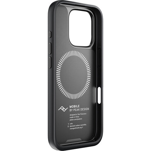 Husa de protectie Peak Design Everyday Case pentru iPhone 16 Pro, Negru - iSTYLE RO