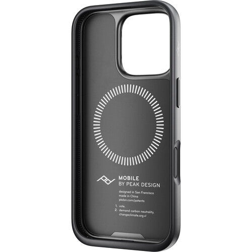 Husa de protectie Peak Design Everyday Case pentru iPhone 16 Pro, Negru - iSTYLE RO