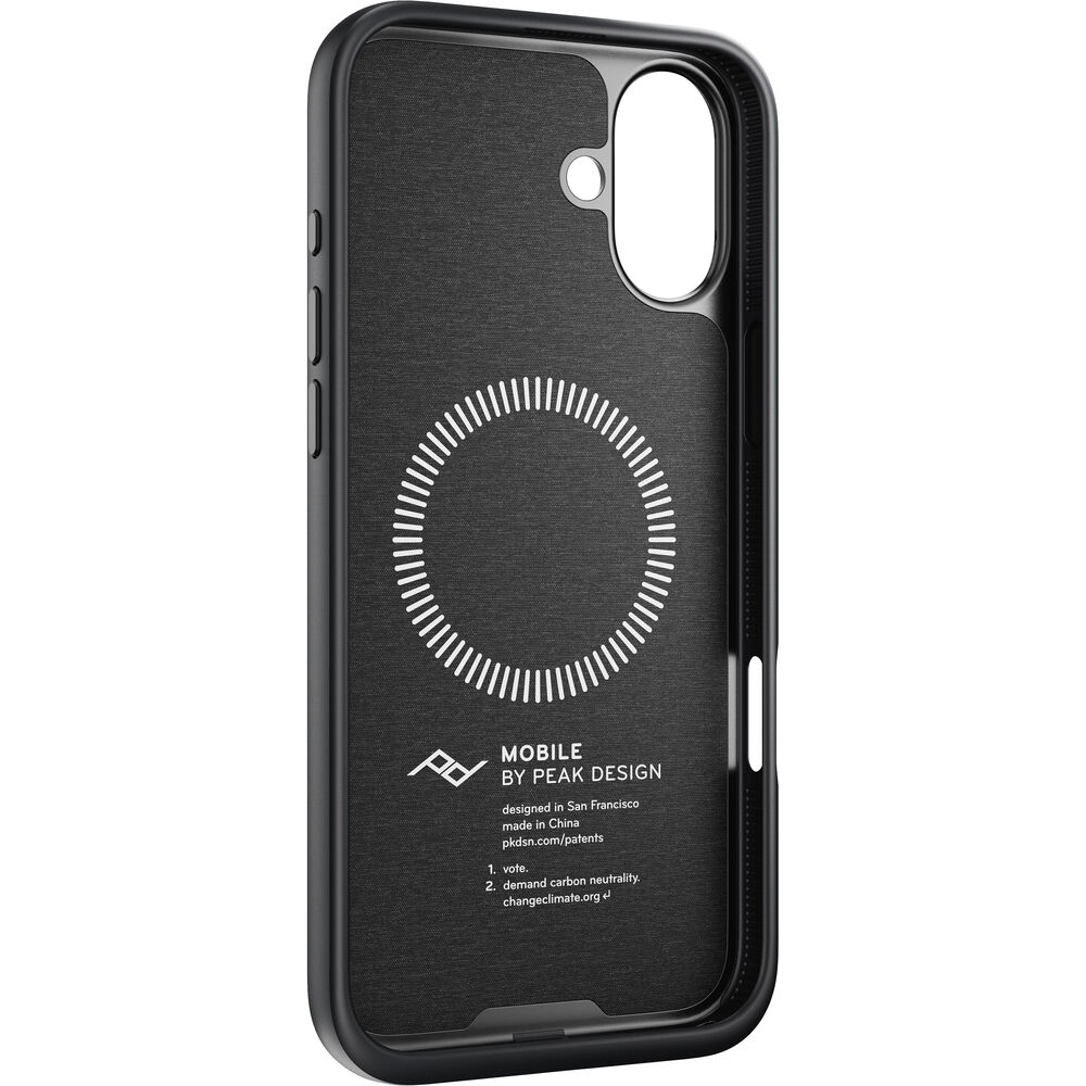 Husa de protectie Peak Design pentru iPhone 16, Gri Antracit - iSTYLE RO
