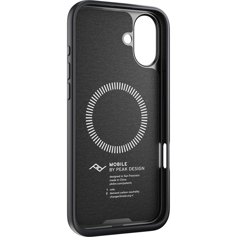 Husa de protectie Peak Design pentru iPhone 16, Gri Antracit - iSTYLE RO