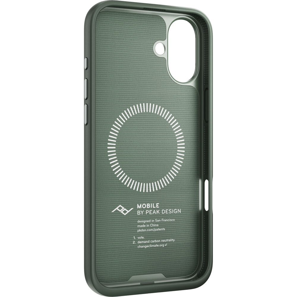 Husa de protectie Peak Design pentru iPhone 16, Verde - iSTYLE RO