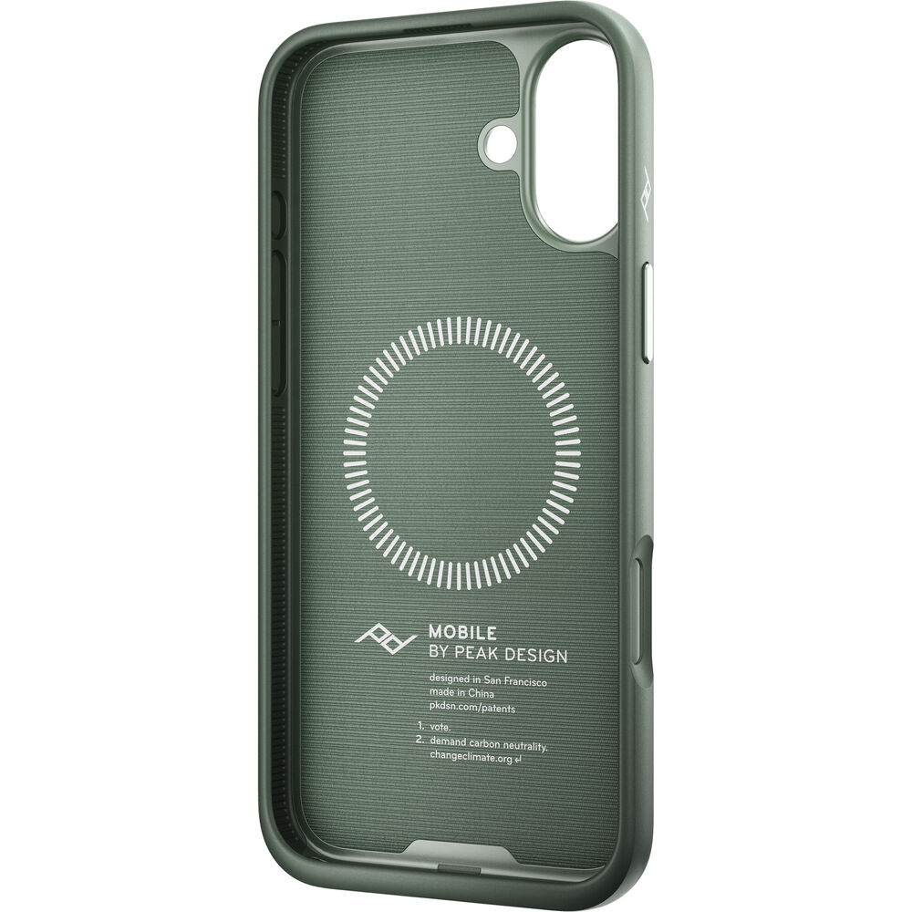 Husa de protectie Peak Design pentru iPhone 16, Verde - iSTYLE RO